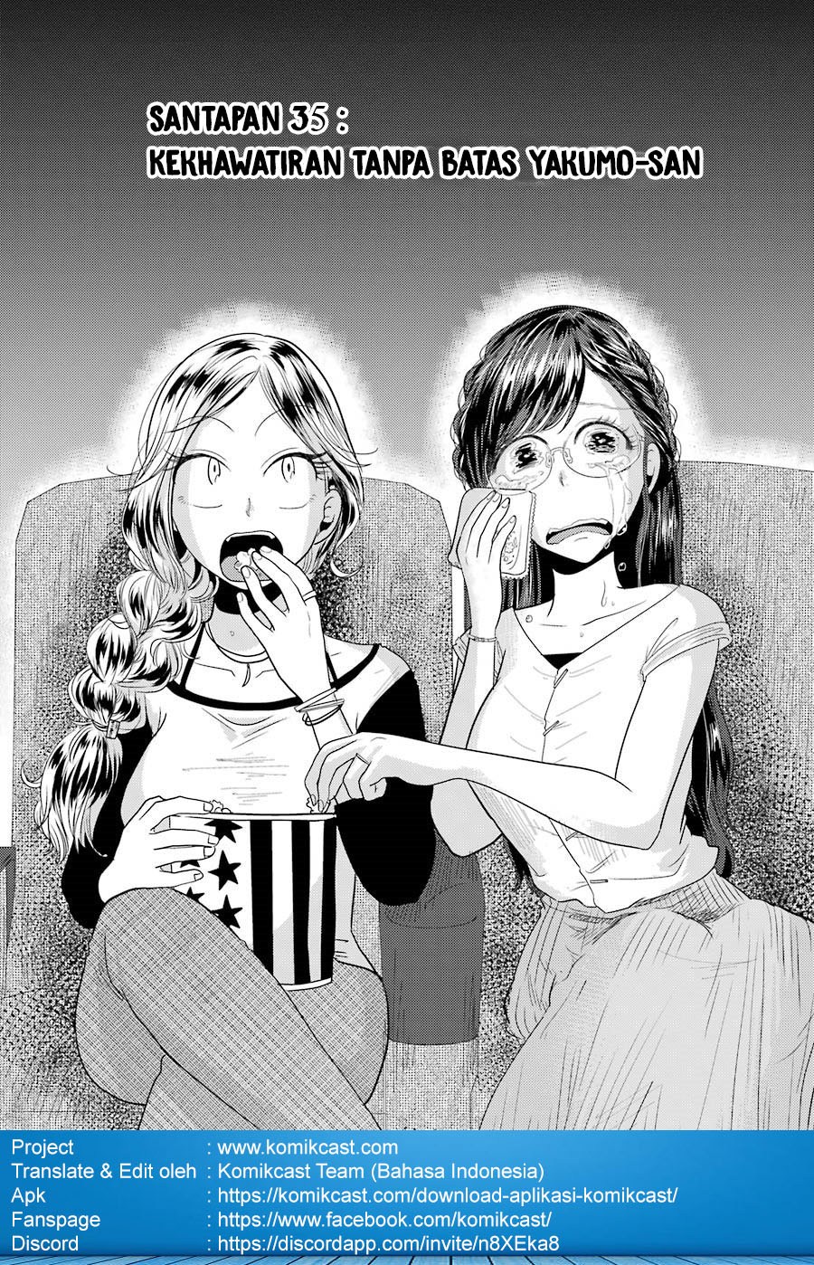 Yakumo-san wa Ezuke ga Shitai. Chapter 35 Bahasa Indonesia